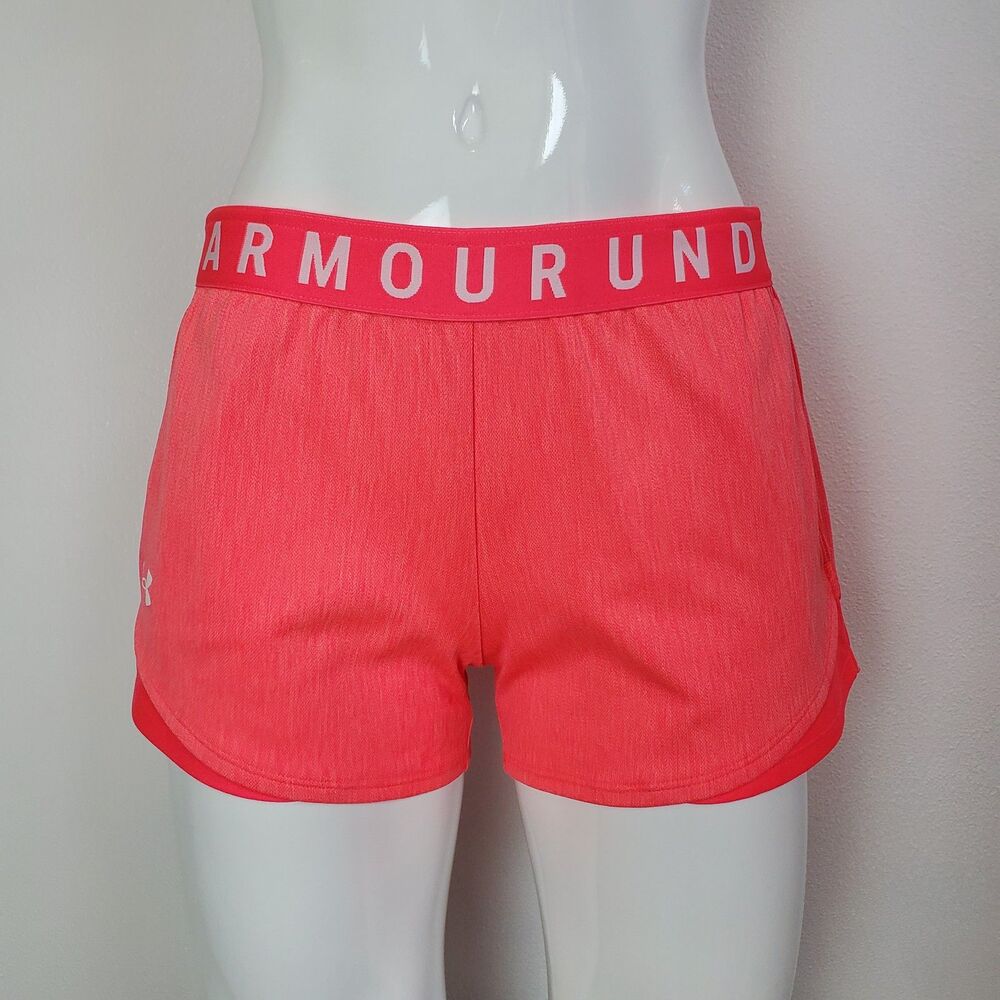 NEW Under Armour Pink Athletic Shorts - Picture 3 of 10